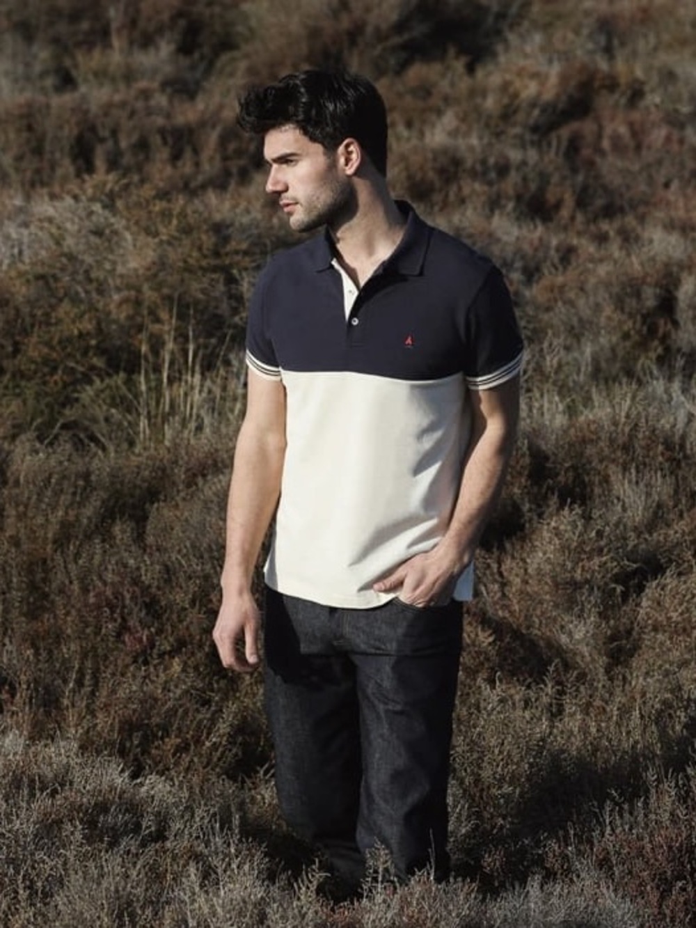 Saint James x Maison FT Ariel Organic Cotton Polo Shirt